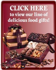 Custom corporate gifts and gift baskets with YOUR company name and logo